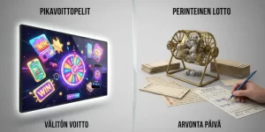 Pikavoittopelit Vs Perinteinen Lotto